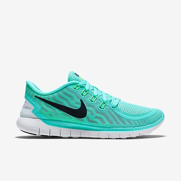 Nike Shoes - Nike Free 5.0 Running Shoes Mint Tiffany Blue 6
